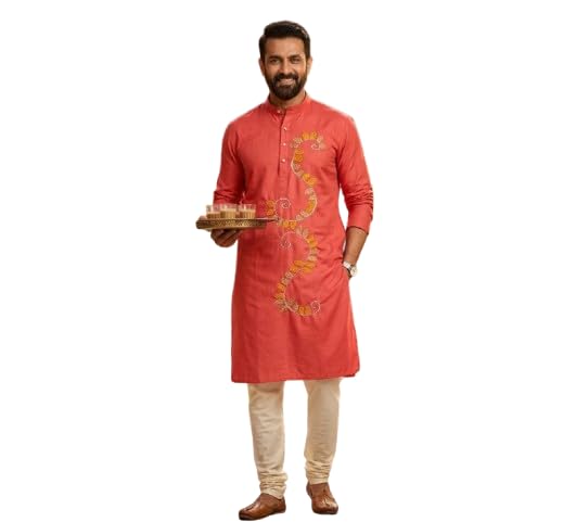 Embroidered Kurta for Men